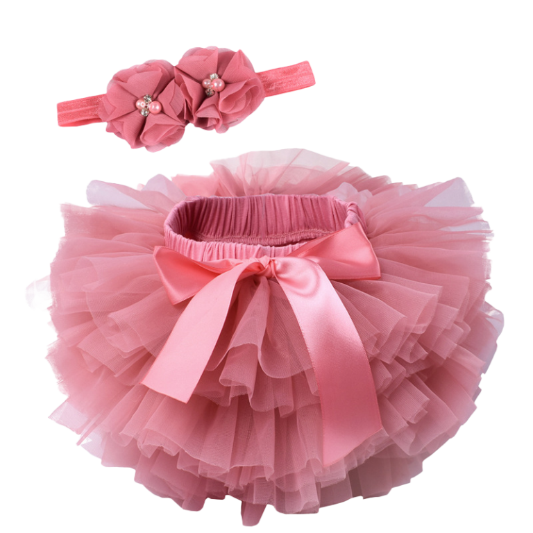 Amelia blush pink tutu Social Bee Baby